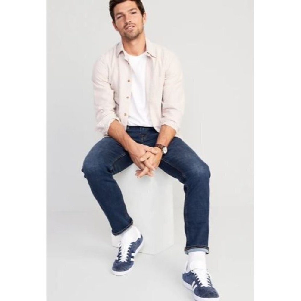 Old Navy Slim 360° Tech Stretch Performance Jeans Mens Size 44x32 NWT Denim